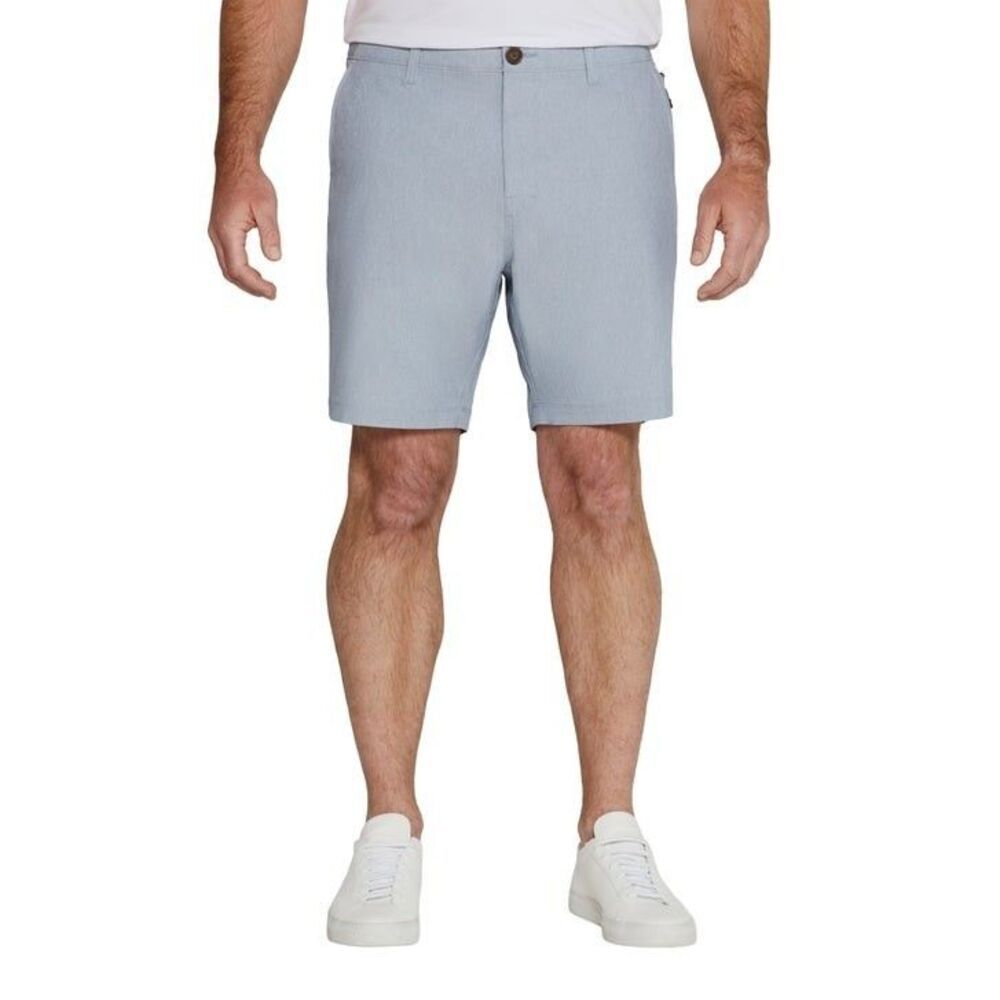Infinity Men's Hybrid LinearFlex Short Zip Pockets Comfort Waist Size 34 Blue